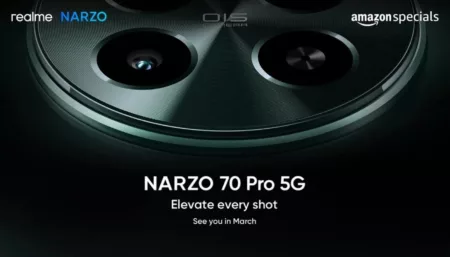 Poster peluncuran Realme Narzo 70 Pro