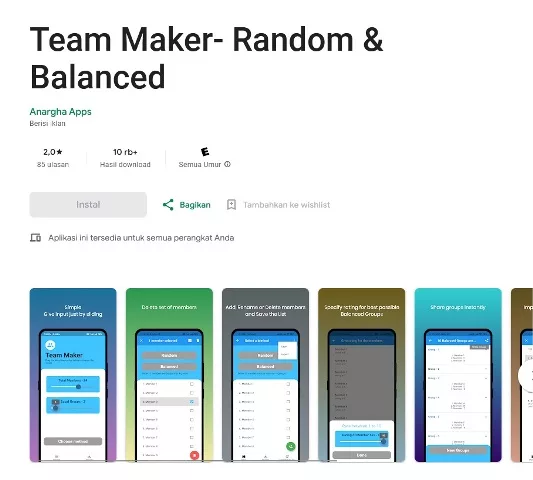 Team Maker Team Maker