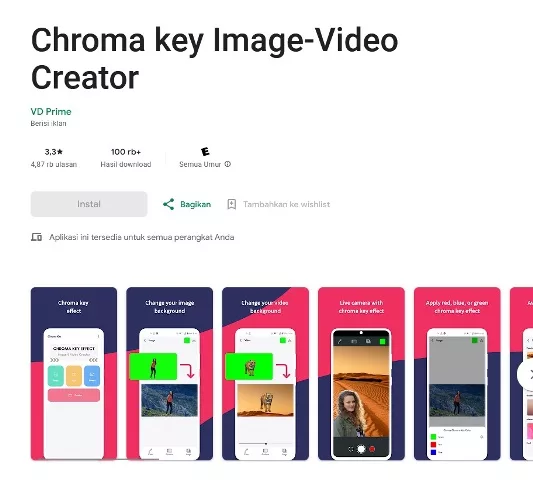Chroma key Image