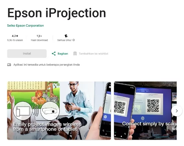 Epson iProjection Epson iProjection