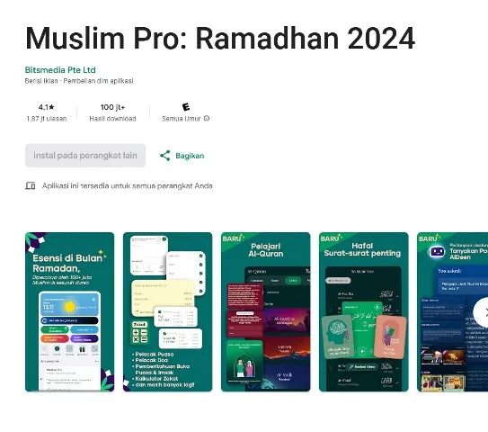 Muslim Pro Ramadhan 2024