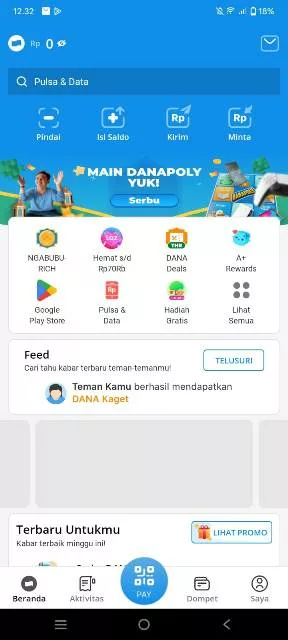 Verifikasi dan berhasil