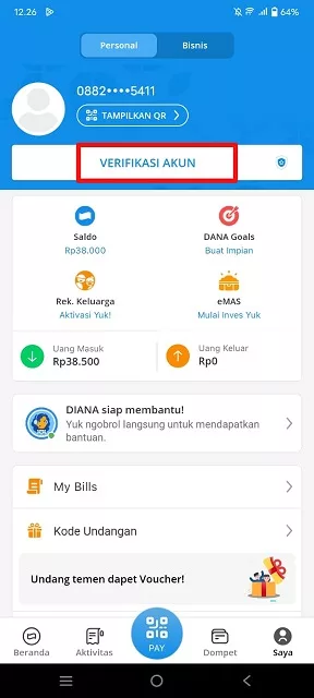 verifikasi akun