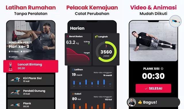 Aplikasi Latihan di Rumah Aplikasi Latihan di Rumah