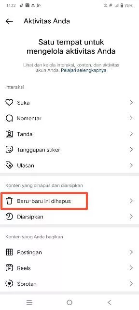 Baru baru ini dihapus