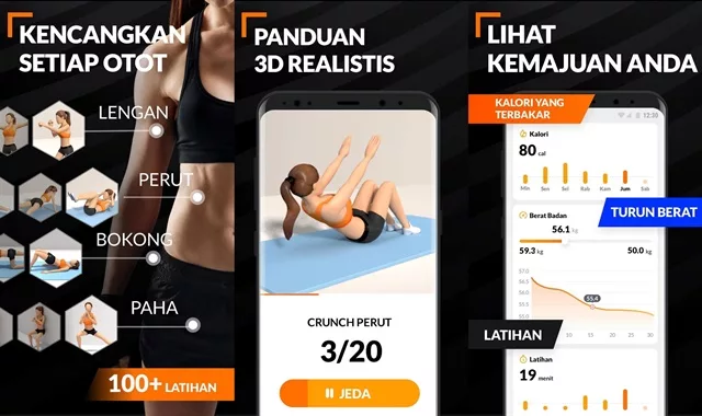 Latihan untuk Wanita Latihan untuk Wanita