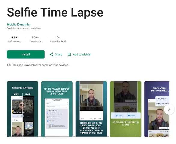 Selfie Time Lapse Selfie Time Lapse