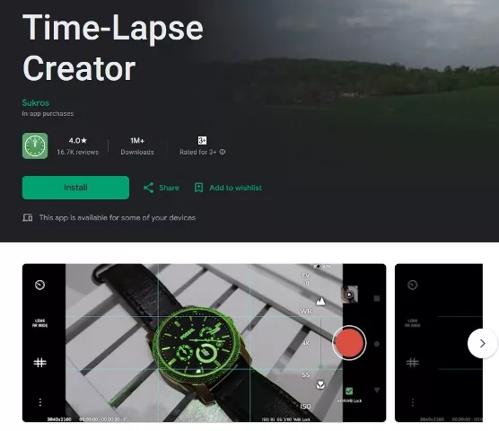 Time Lapse Creator Time Lapse Creator