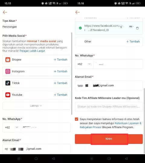 daftar Shopee Affiliate