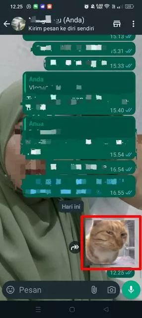 klik stiker
