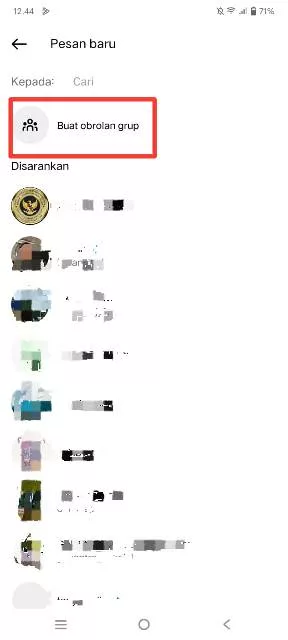 Buat obrolan grup