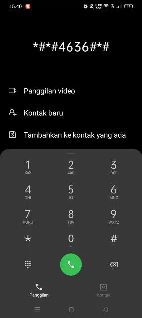 Ketik kode