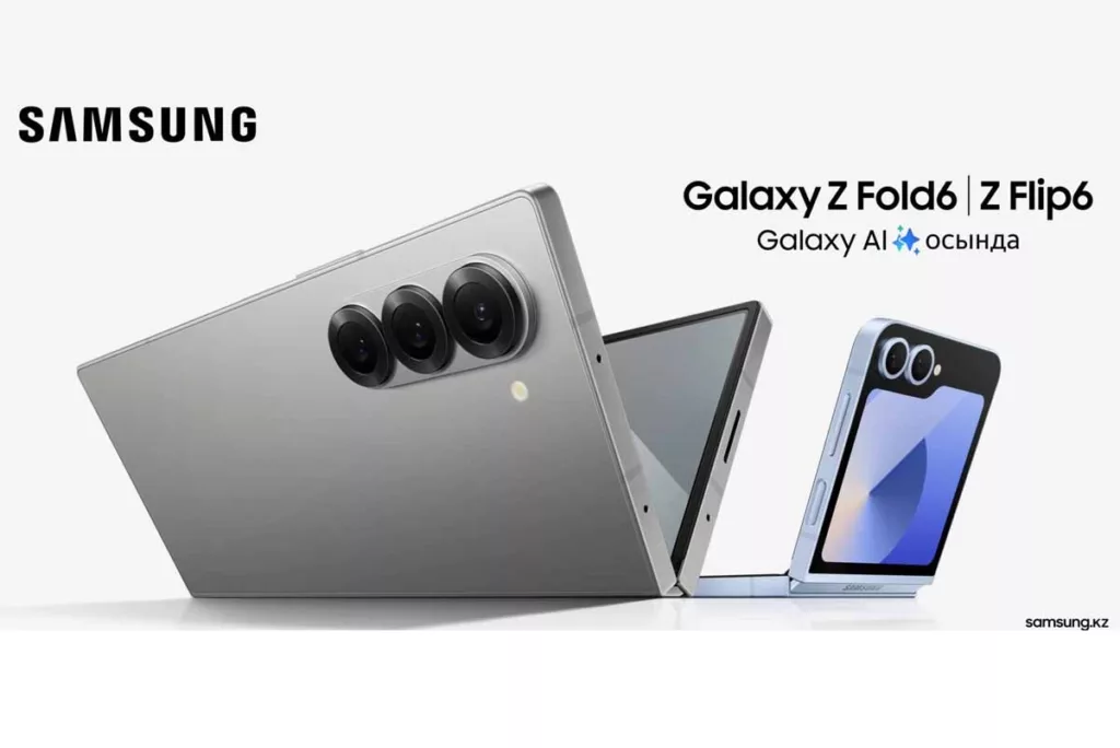 Render Galaxy Z Fold 6 dan Z Flip 6