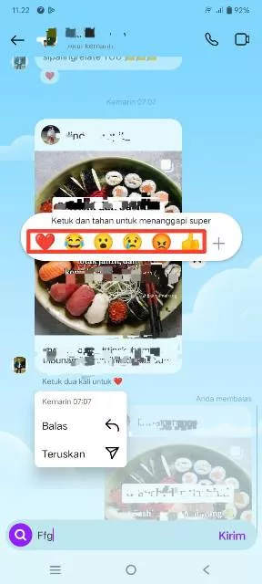klik emoji