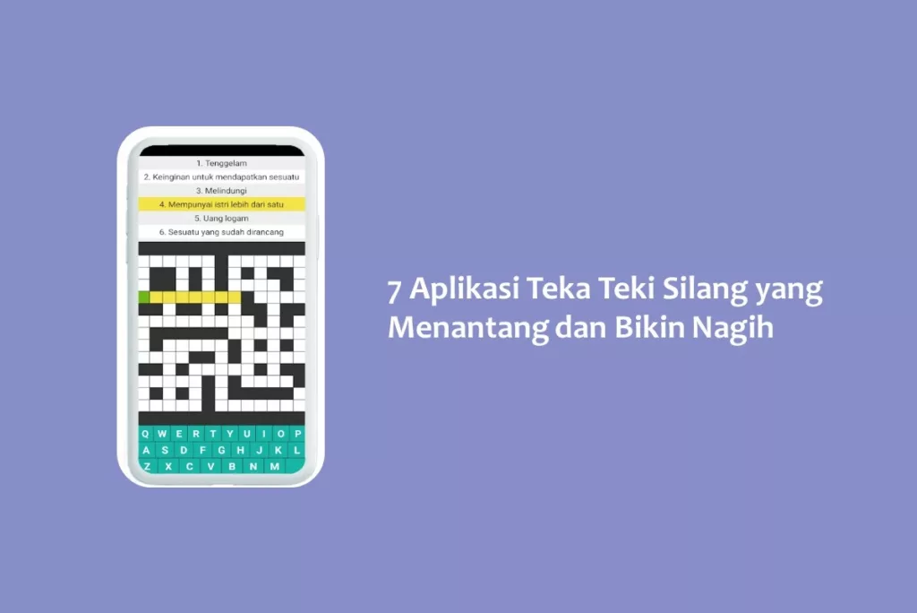 7 Aplikasi Teka Teki Silang yang Menantang dan Bikin Nagih