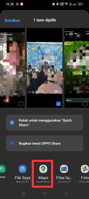 Tambahkan ke Maps