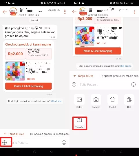 Transfer ShopeePay