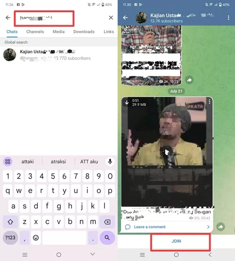 cari grup telegram
