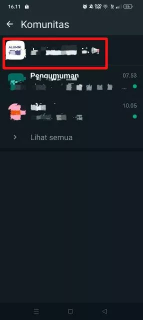 klik komunitas