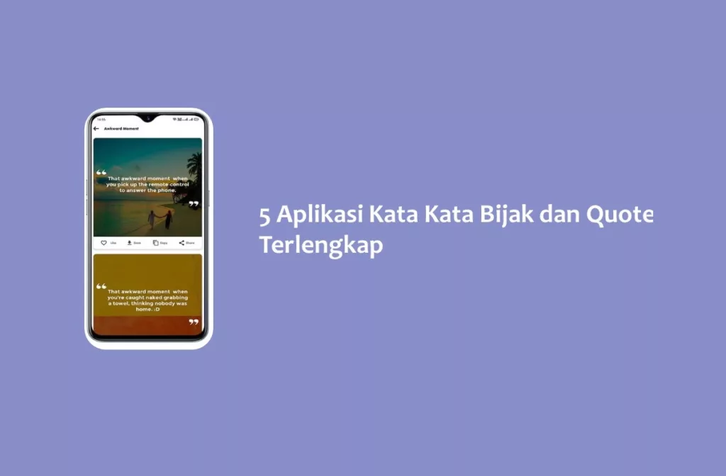 5 Aplikasi Kata Kata Bijak dan Quote Terlengkap