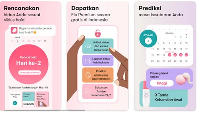 Kalender Menstruasi Flo