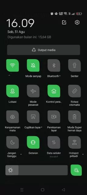 NFC di Menu Bar