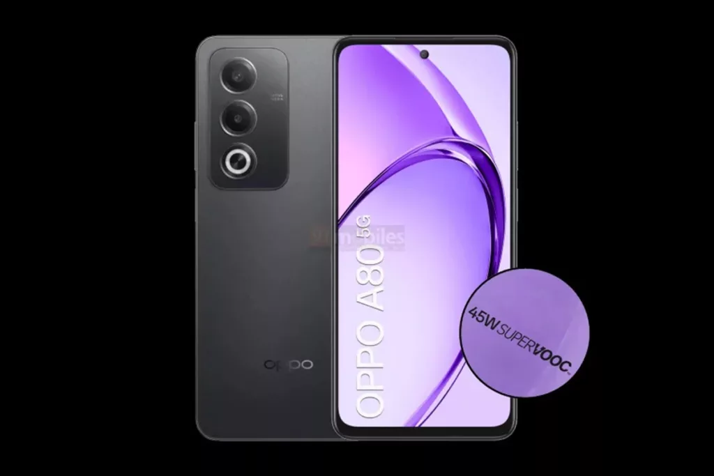 Render Oppo A80 5G