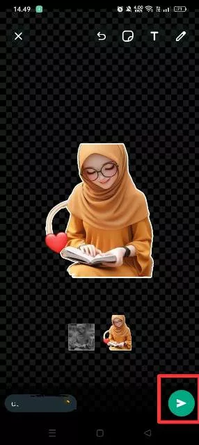 edit dan kirim