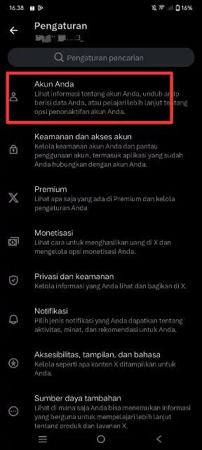 Akun Anda