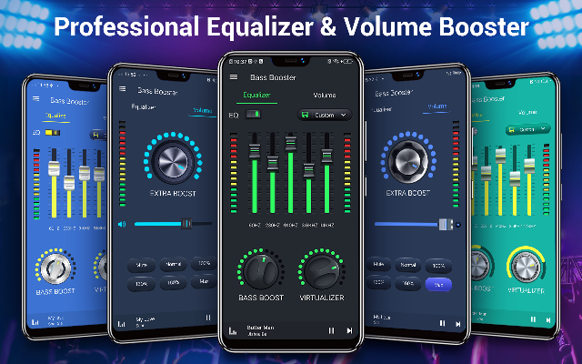 Equalizer Bas Pendorong & Vol