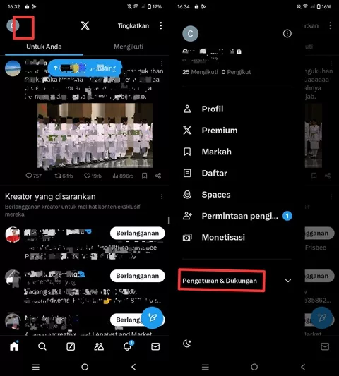 Pengaturan TT