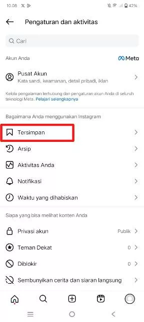 Tersimpan