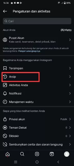 Arsip IG