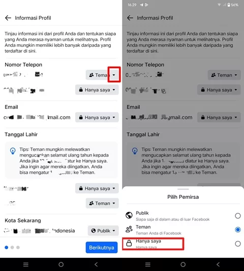 buat privasi