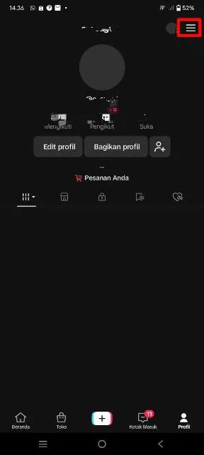 garis tiga TT