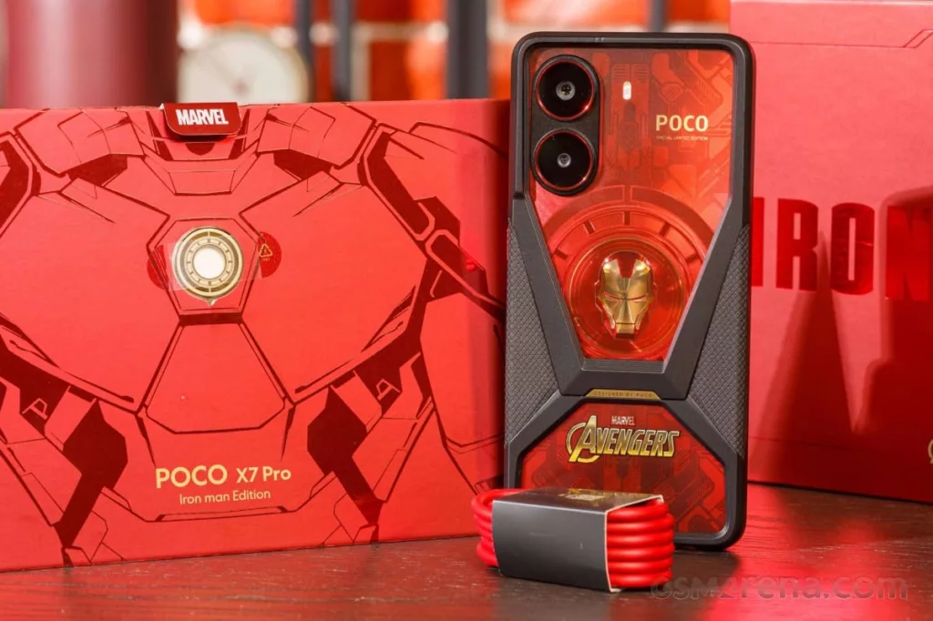 Poco X7 Pro Iron Man Edition(1)