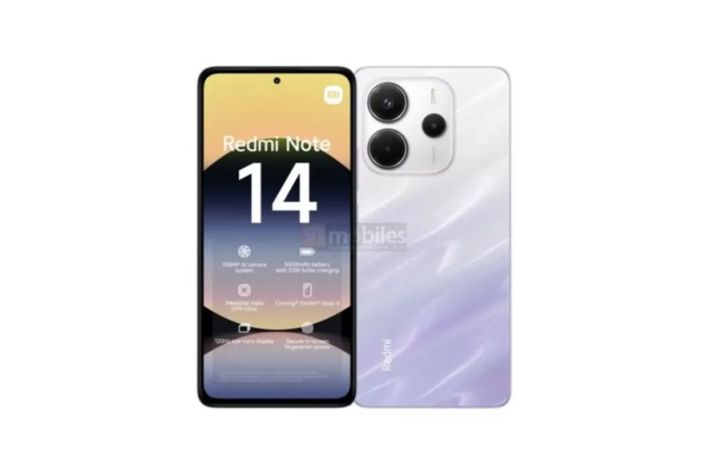 Render Redmi Note 14 4G