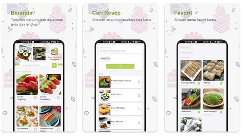 Resep kue basah offline