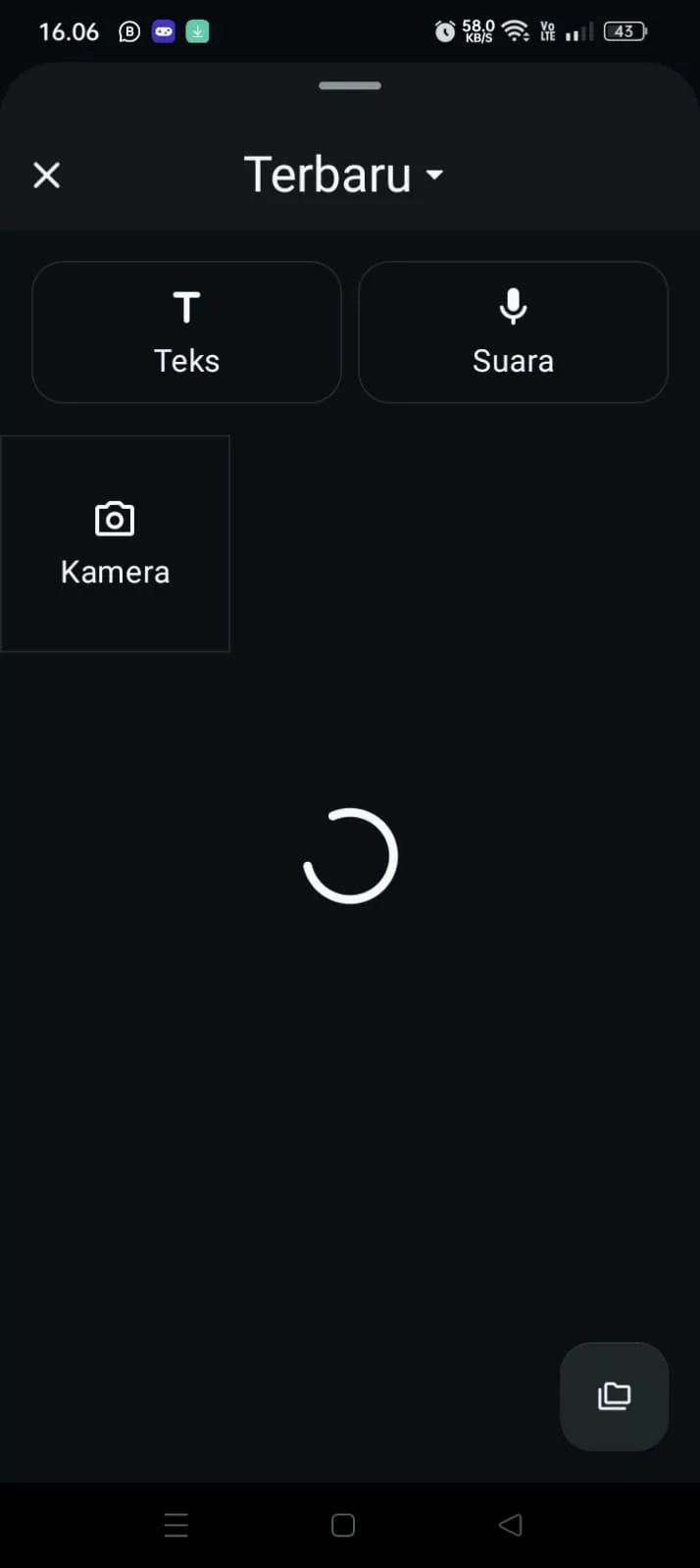 pilih foto atau video