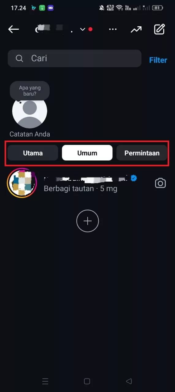 Umum dan Utama