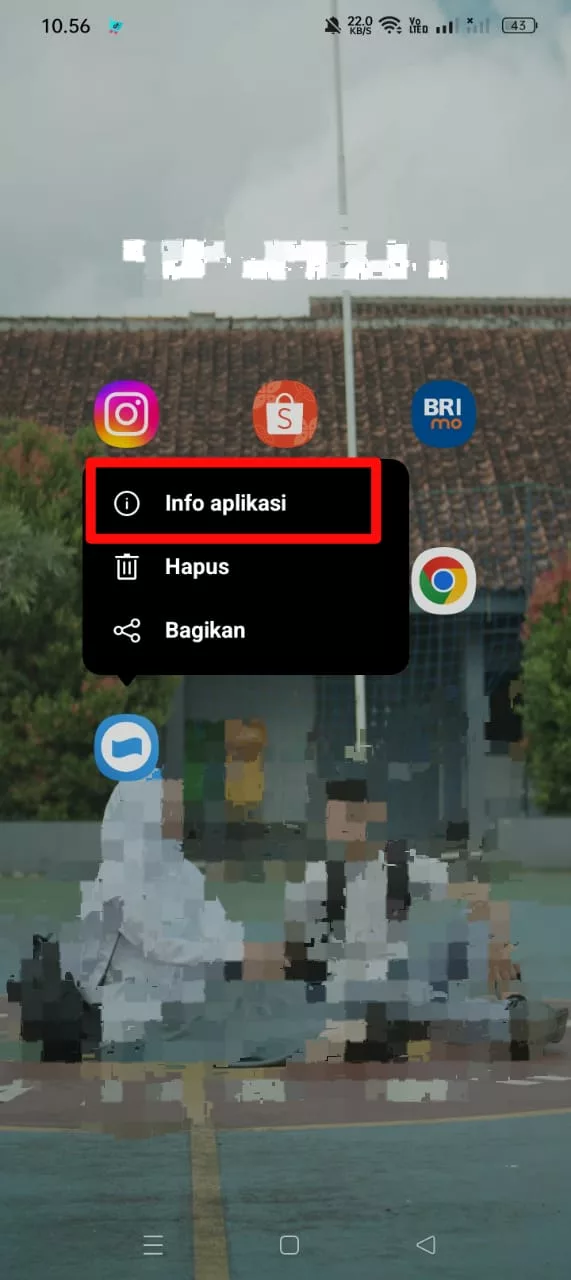 Info aplikasi