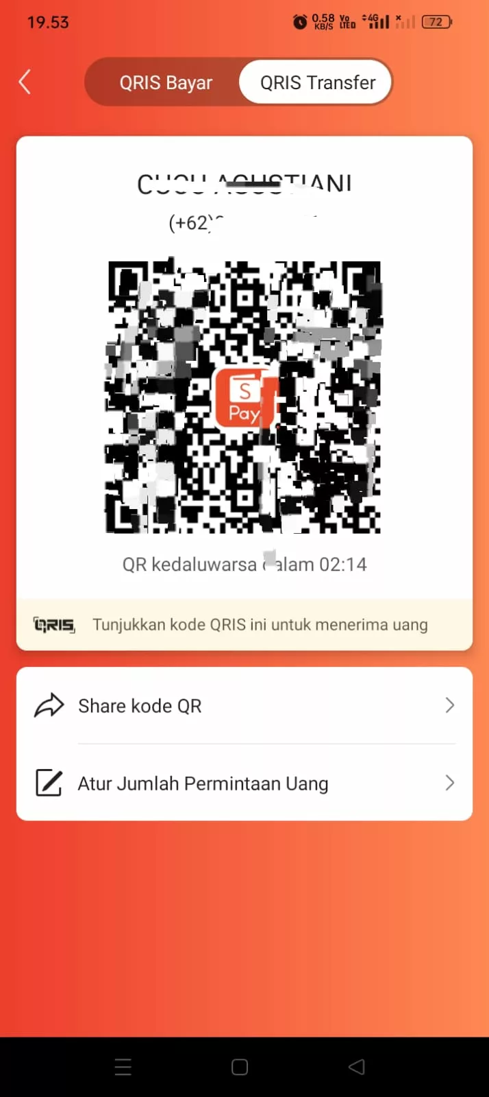 QRIS ShopeePay tampil QRIS ShopeePay tampil