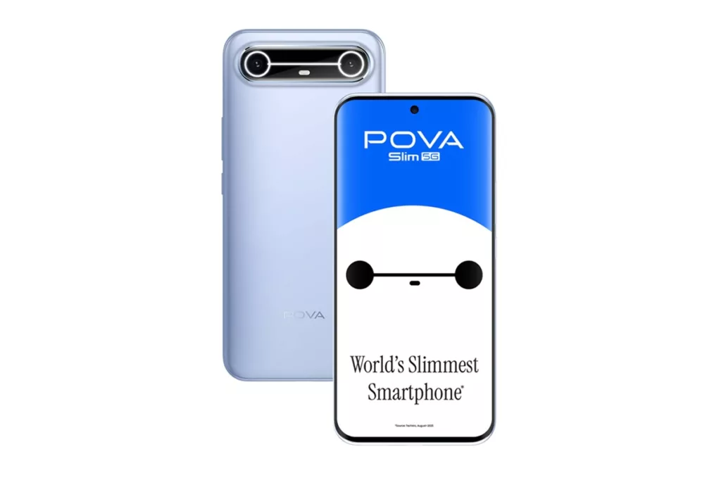 Tecno Pova Slim 5G Resmi di India dengan Bodi Ultra Tipis, Harganya? Tecno Pova Slim 5G